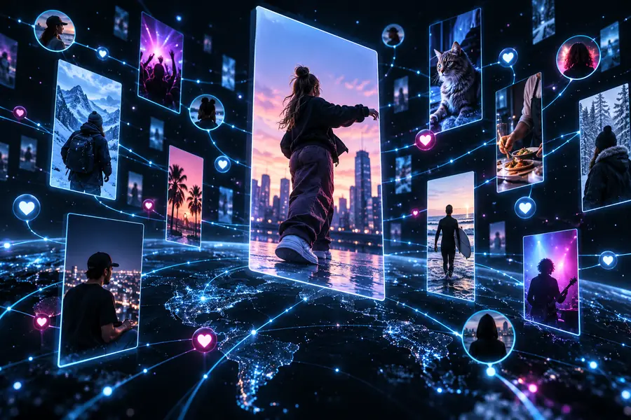 Illustrative visual representing an organized TikTok research workflow